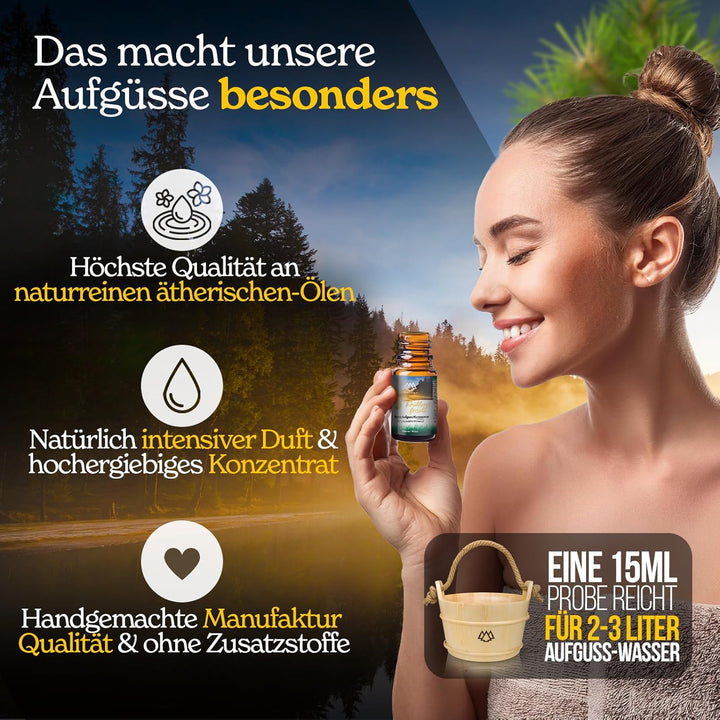 NORDHOLZ® Saunaaufguss Discovery Box 24x15ml [ 