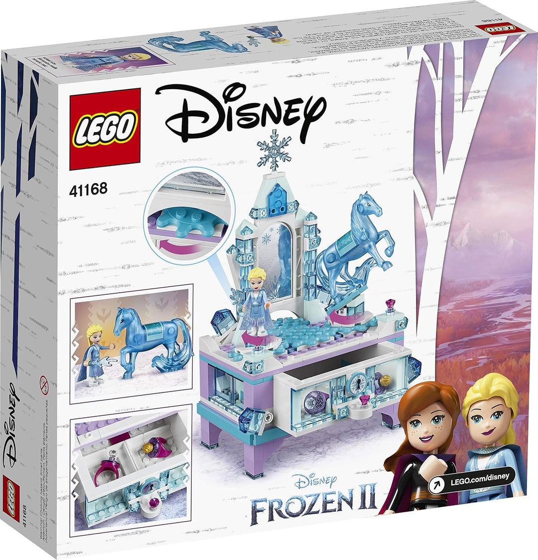 LEGO 41168 Disney Frozen Die Eiskönigin 2 Elsas Schmuckkästchen für Kinder ab 6 Jahre mit ELSA & Nok