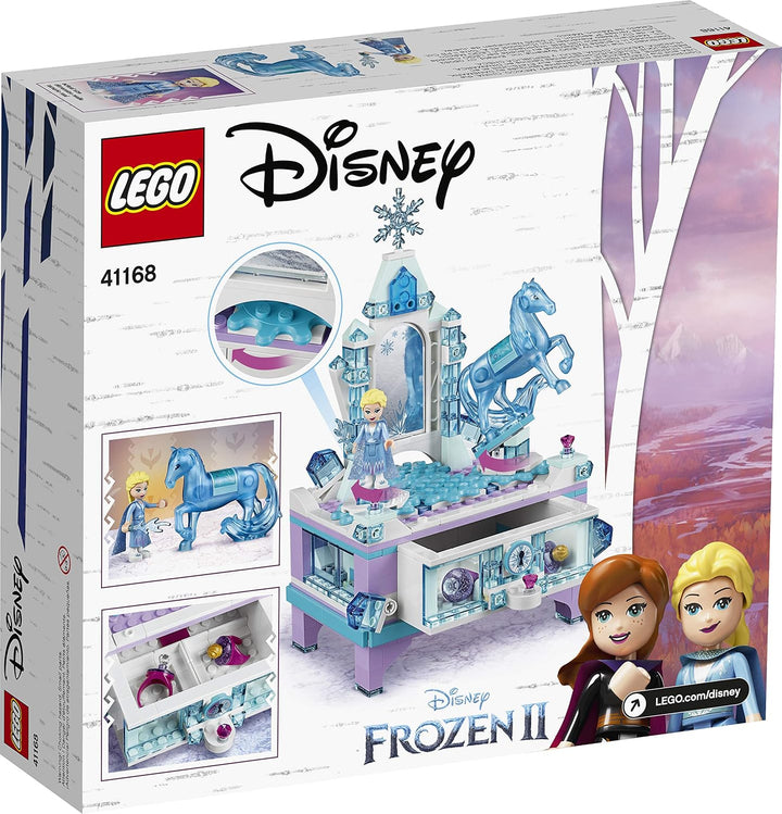 LEGO 41168 Disney Frozen Die Eiskönigin 2 Elsas Schmuckkästchen für Kinder ab 6 Jahre mit ELSA & Nok