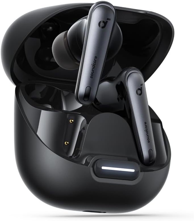 soundcore by Anker Liberty 4 NC Bluetooth-Kopfhörer mit Geräuschunterdrückung, 98,5% Noise Cancellin