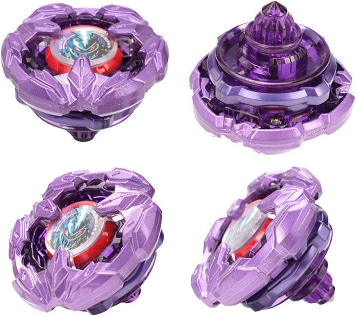 kreisel X Battle Set, 6 rechte Gryo und 2 X Launhcers, Great Starter Gyro Pack für Jungen Spielzeug