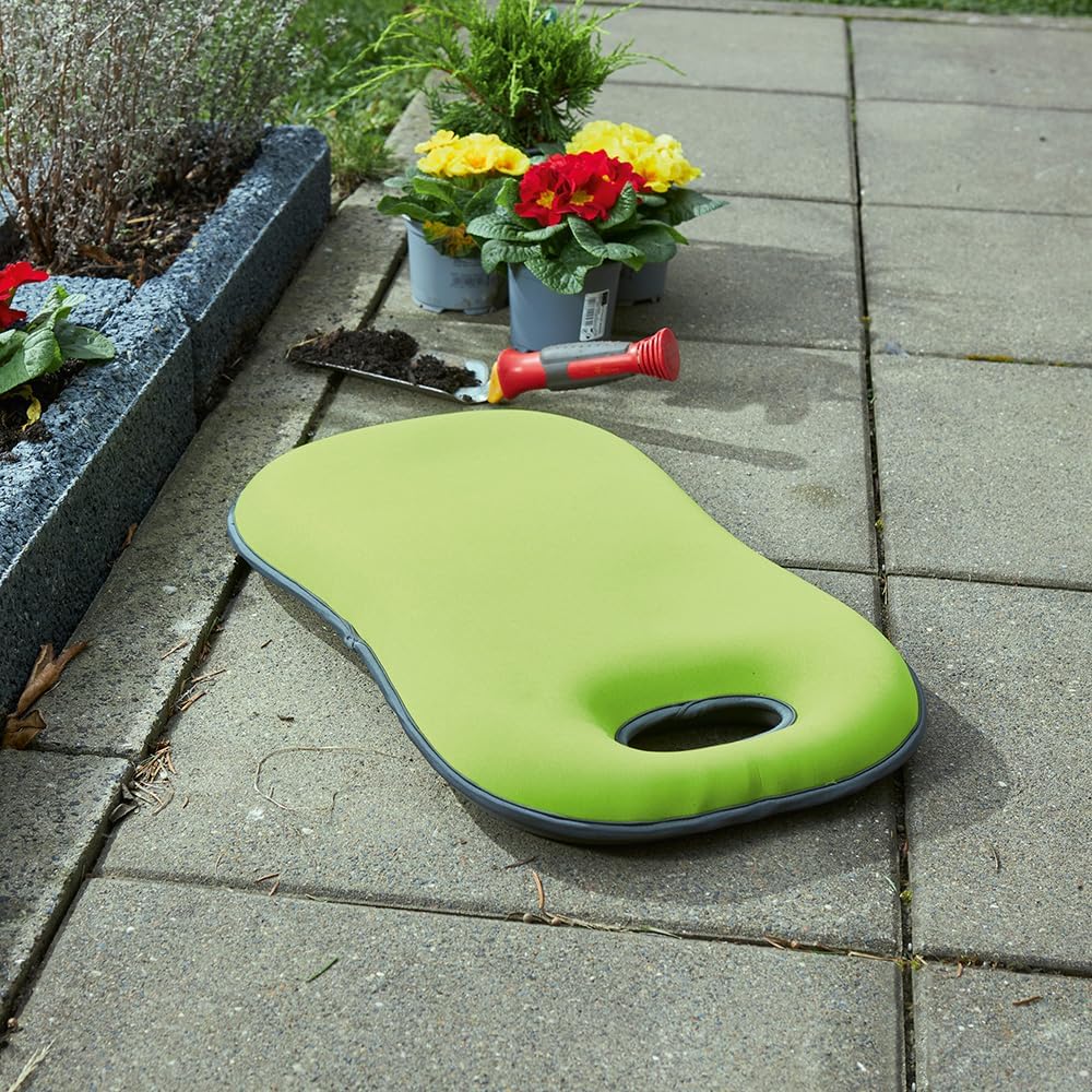 EUROtops Kniekissen – Schaumstoff mit Memory-Effekt, 3-lagiges Kniebrett/Sitzkissen, Für Gartenarbei