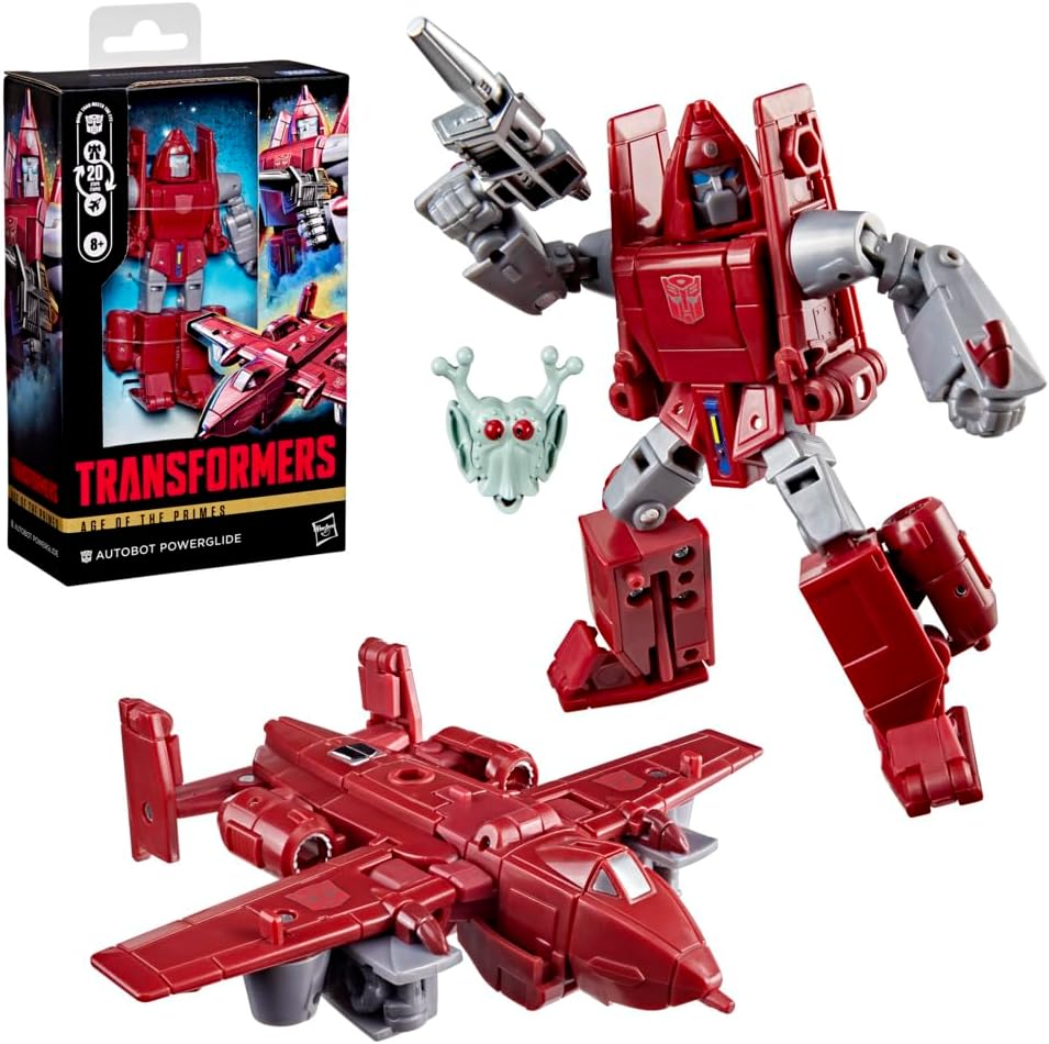 Transformers Age of The Primes Autobot Powerglide, verwandelbare Deluxe-Klasse Action-Figur (11 cm),