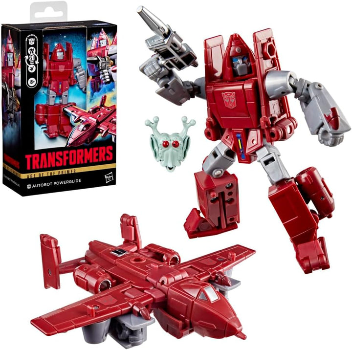 Transformers Age of The Primes Autobot Powerglide, verwandelbare Deluxe-Klasse Action-Figur (11 cm),