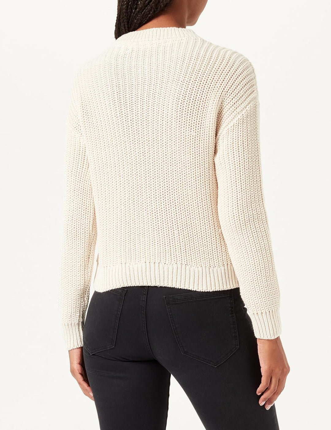 VERO Moda Damen Vmhilda Ls O-Neck Pullover Ga Noos Pullover (1er Pack) XS Birch, XS Birch