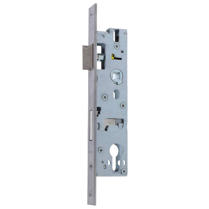 ToniTec Rohrrahmenschloss Einsteckschloss 8/92 24mm Stulp Edelstahl, 25 30 35 40 45 mm Dornmass 25mm