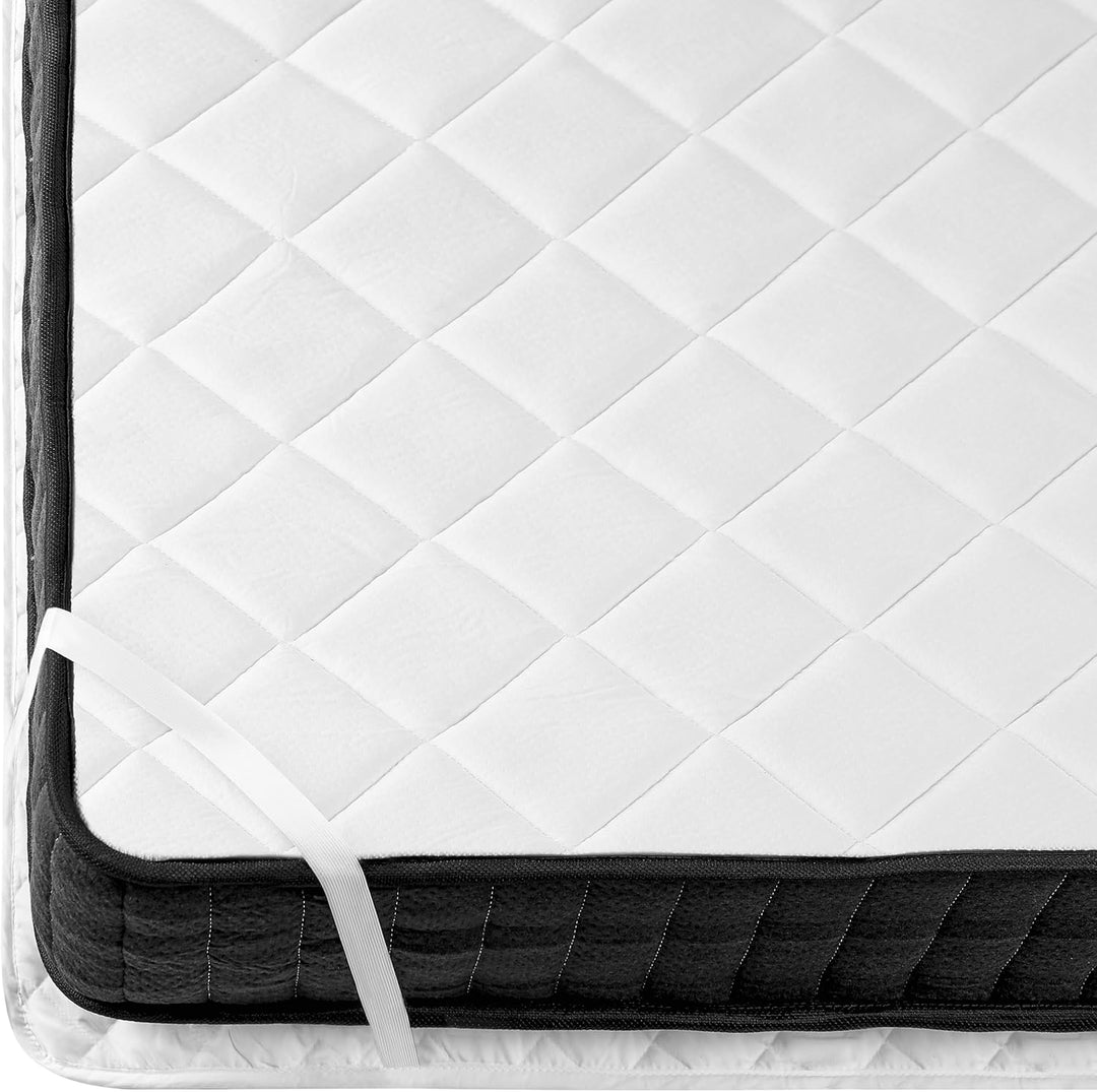 Matratzentopper mit Gummizug 140 x 200 cm Japara Baumwolle u. Mikrofaser Almanzor