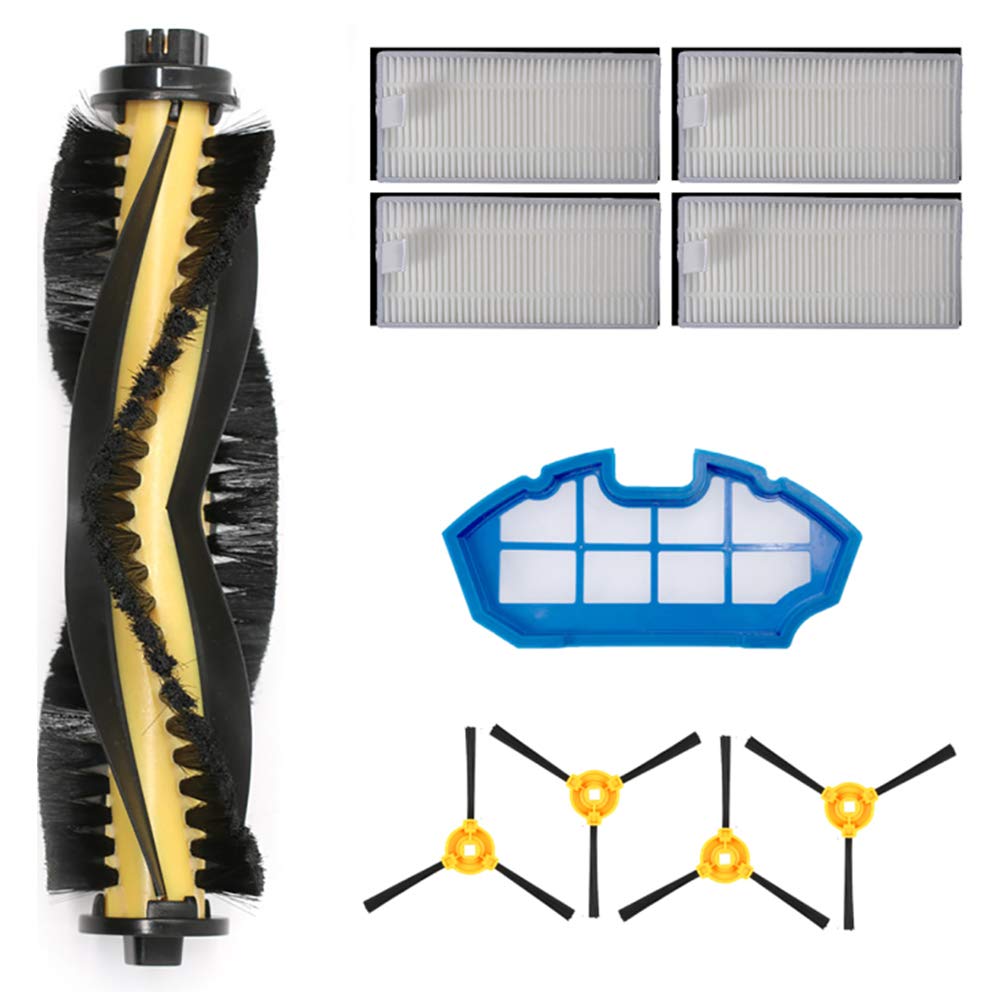YanBan Ersatz-Set für Ecovacs Deebot N79S N79 für Eufy RoboVac 11 11C für Conga Excellence 990, Sets
