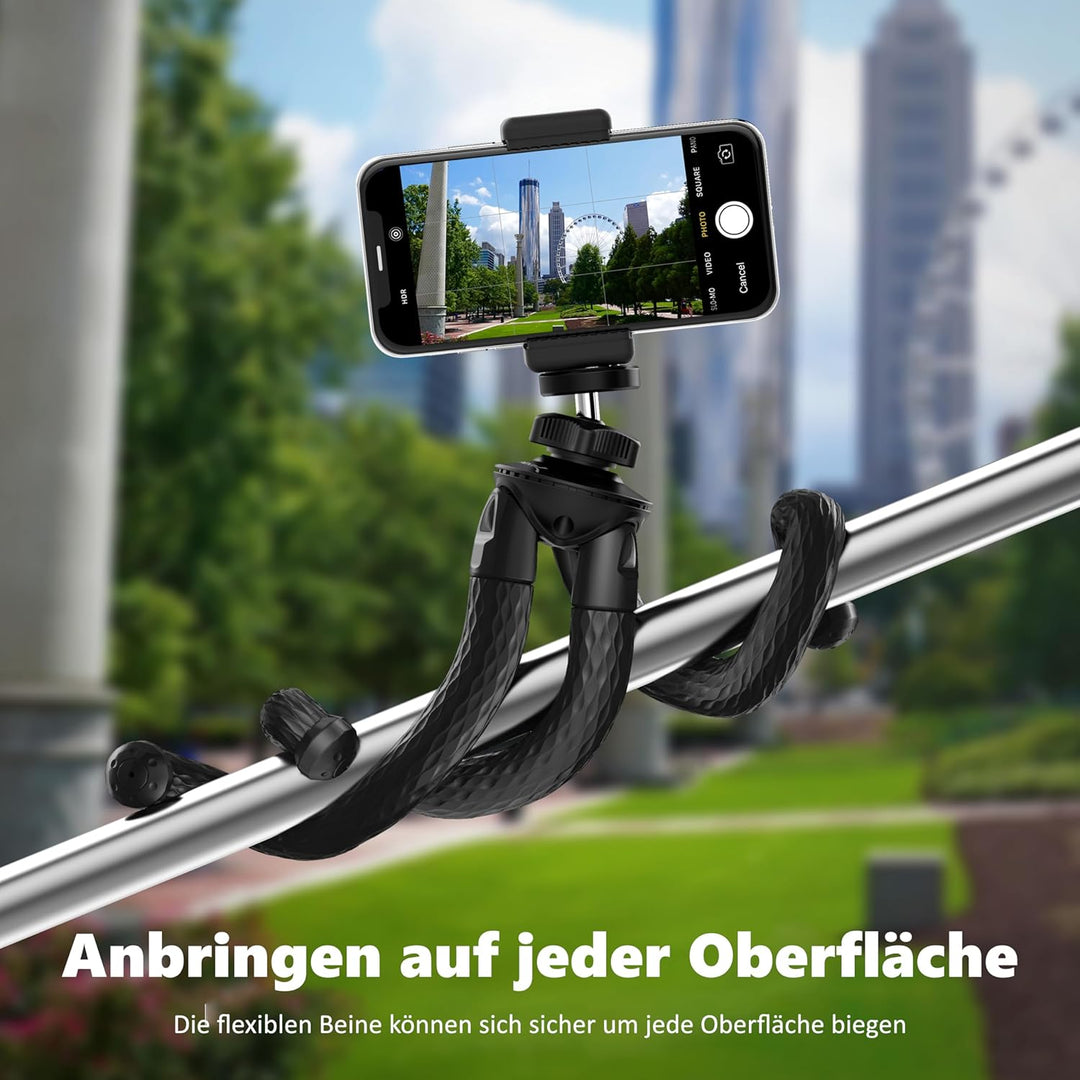 SABRENT Kamera Stativ, Flexibles leichtes Camera Tripod, Aluminium fotostativ für Panasonic Canon Ni