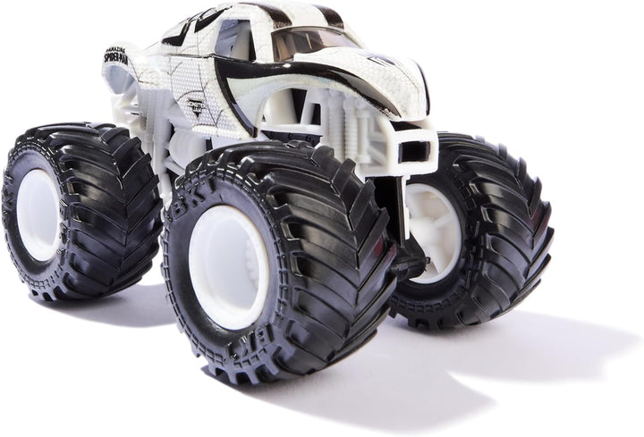 Monster Jam, Marvel Official Spider Man Monster Truck, Die-Cast Vehicle, 1:64 Scale, Super Hero Kids