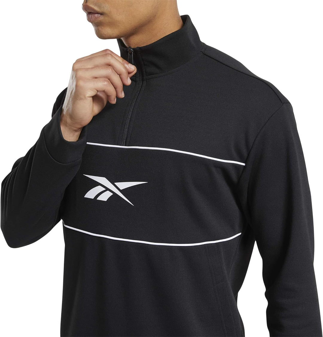 Reebok Herren Wor Dblknt Qz Sweatshirt XL Schwarz, XL Schwarz