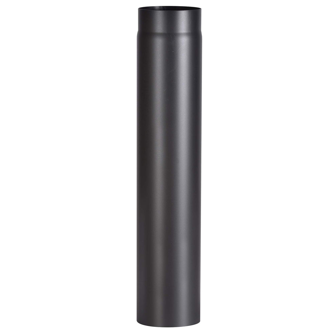 FIREFIX R150/7 Ofenrohr aus 2 mm starken Stahl (Rauchrohr) in 150 mm Durchmesser, für Kaminöfen und