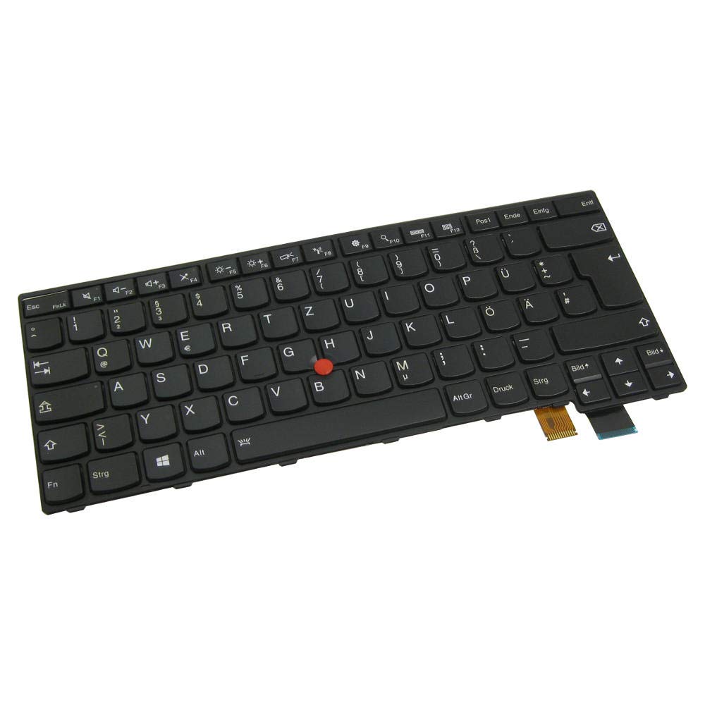 Trade-Shop Original Laptop Tastatur/Notebook Keyboard Deutsch QWERTZ ersetzt Lenovo Thinkpad FRU 00P