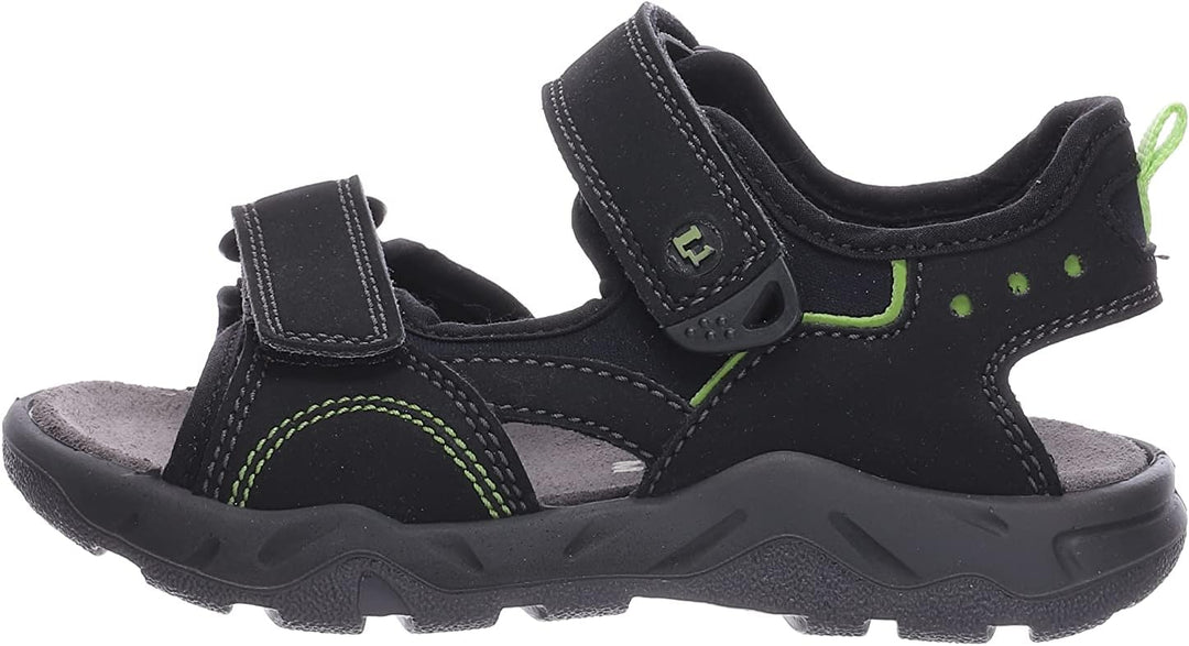 Lurchi Jungen Onny Sandale 32 EU Schwarz, 32 EU Schwarz