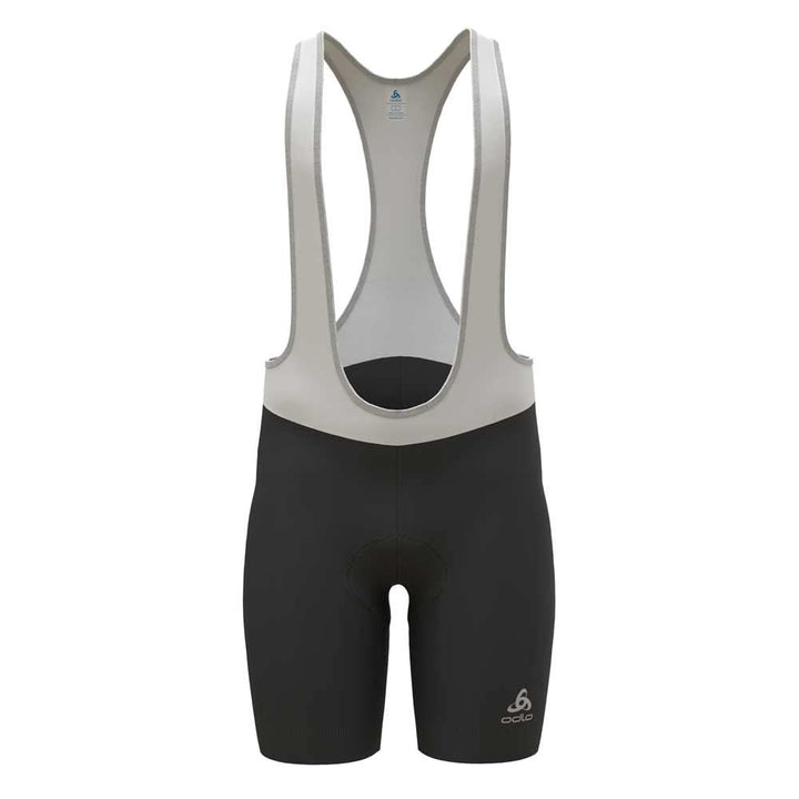 Odlo Herren Radshorts mit Trägern ESSENTIALS XXL White - Black, XXL White - Black