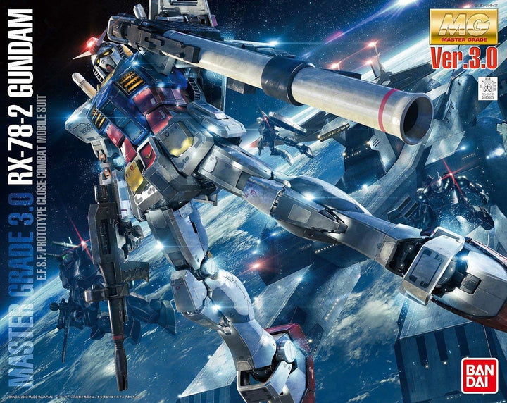 Bandai Hobby 83110P Rx-78-2 MG Model Kit, from Mobile Suit Gundam (Version 3.0) Zubehör, Keine