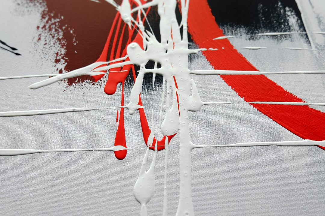 Monica Mirafiori I 100% HANDGEMALT I Gemälde Euphoria 140x70cm | Gemälde Handgemalt | Acrylgemälde |