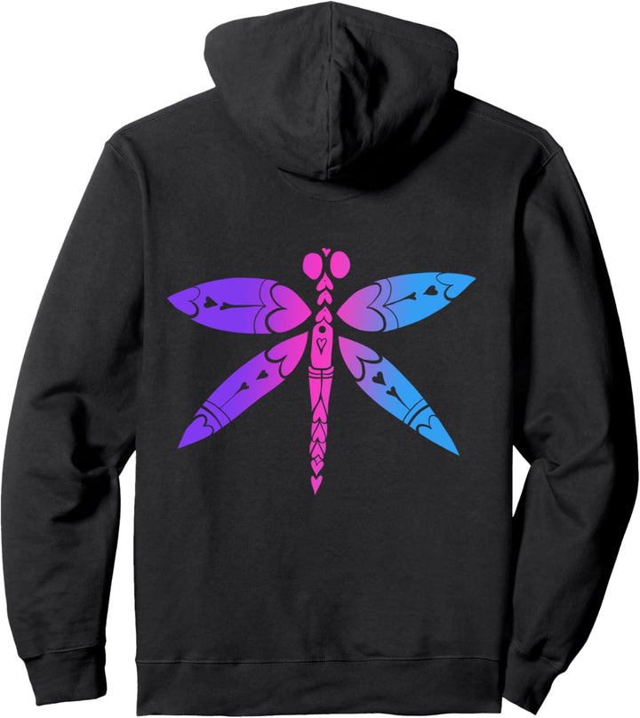 Dragonfly Libelle Pullover Hoodie
