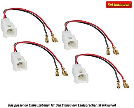Mediadox Front/Heck 5x7/15x20cm Auto Lautsprecher/Boxen/Speaker Komplett-Set von Hifonics kompatibel