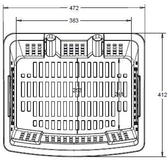 GERSO Einkaufstrolley 55 Liter grün mit Rollen ABS-Kunststoff Einkaufskorb fahrbar bunt, Grün