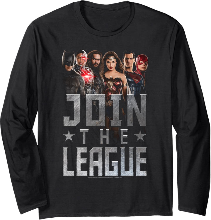 Justice League Movie Join the League Langarmshirt