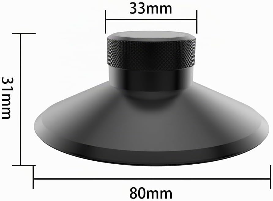 Brollitest Carbonfaser-Schallplattengewichtsscheibe, Vinyl-Gewichtsstabilisator, Schallplattenklamme