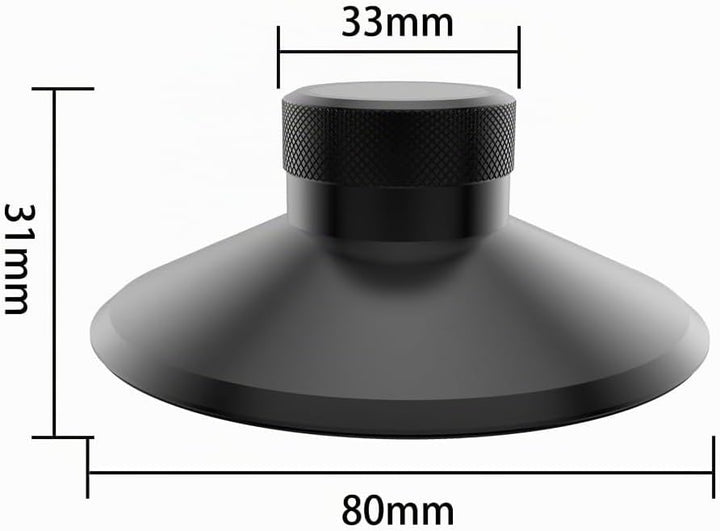 Brollitest Carbonfaser-Schallplattengewichtsscheibe, Vinyl-Gewichtsstabilisator, Schallplattenklamme