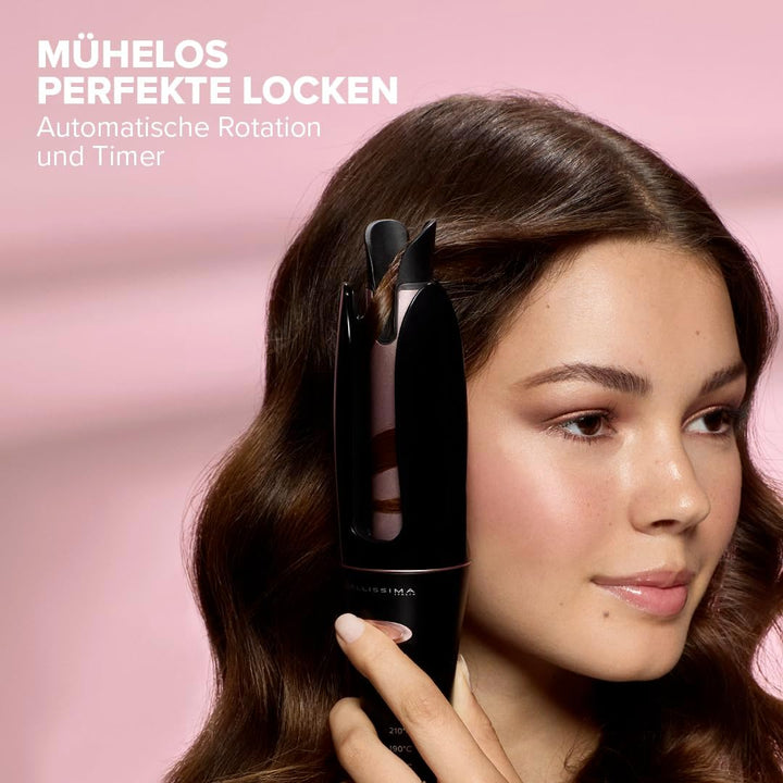 Bellissima Ricci&Curl HD – Lockenstab für Locken und Wellen im Handumdrehen, automatische Zwei-Wege-