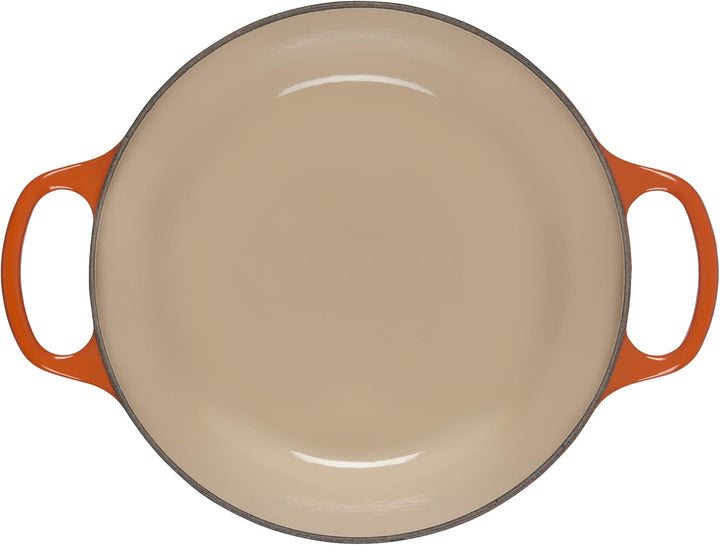 Le Creuset Bräter Signature rund hoch 24 cm Ofenrot orange Backofen, orange Backofen