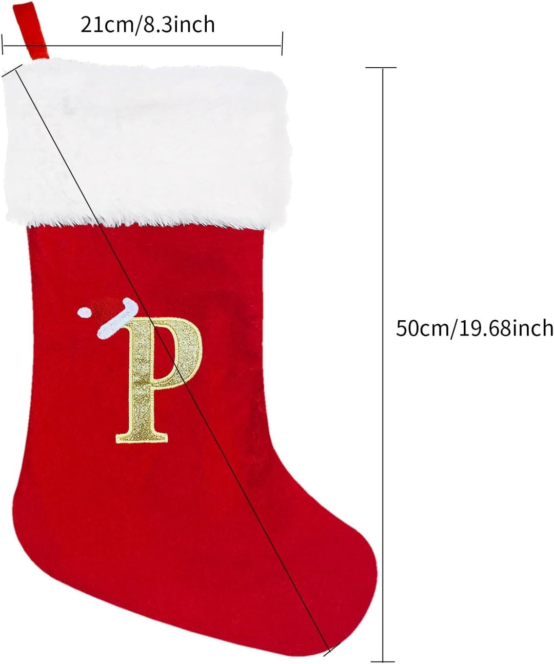 Weihnachtsstrümpfe Mit Buchstaben Nikolausstrumpf Weihnachtssocken Zum Aufhängen Christmas Stockings