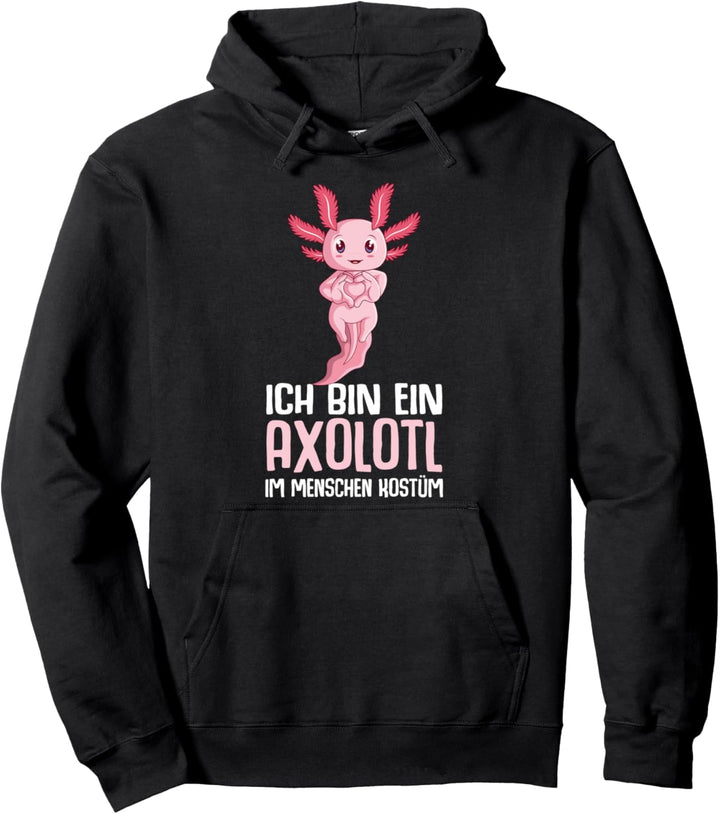 Axolotl Kostüm Kinder Frauen Mädchen Pullover Hoodie