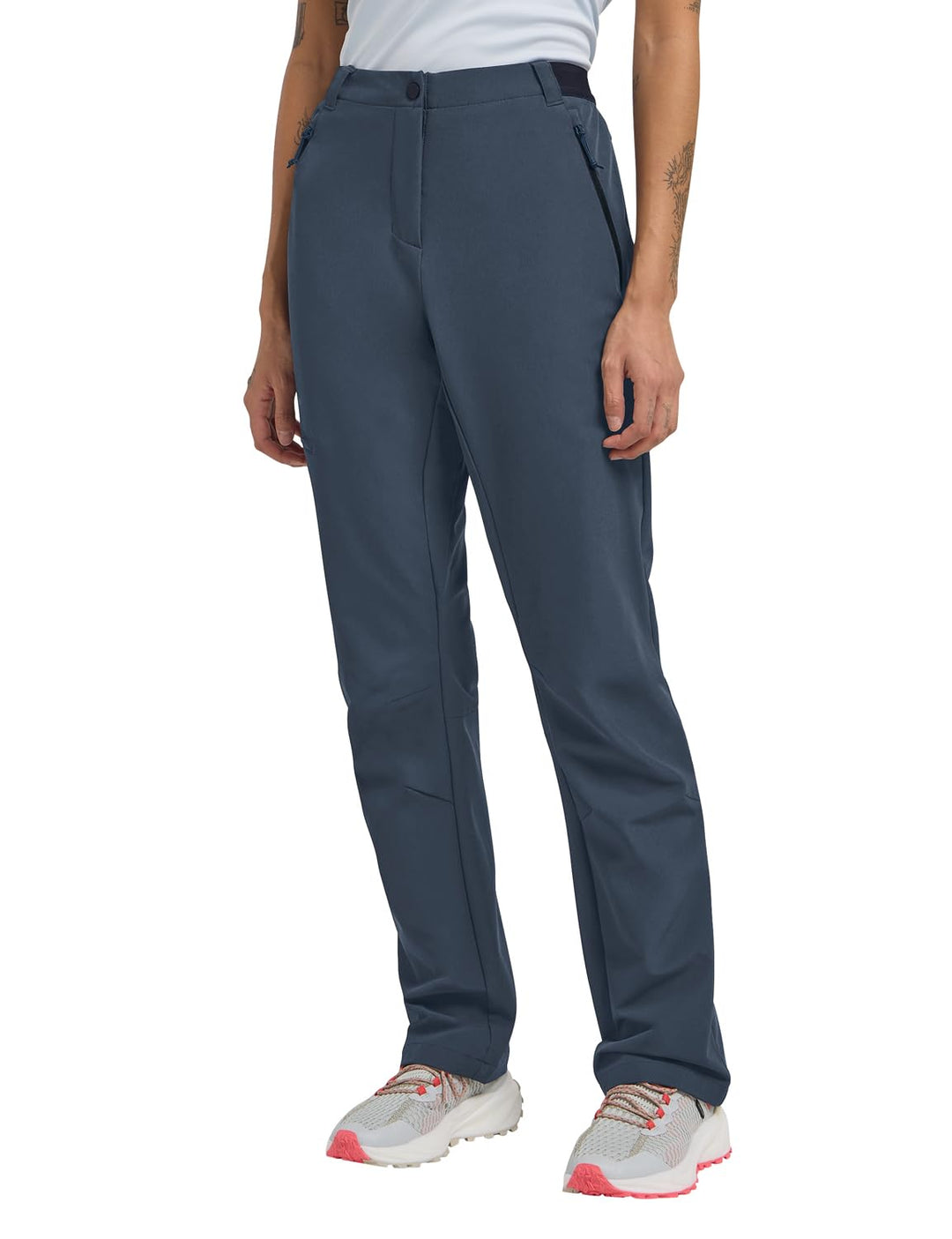 Jack Wolfskin Damen Wanderhose Geigelstein Pants W 34 Midnight Sky, 34 Midnight Sky