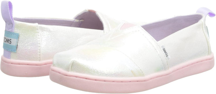 TOMS Tiny Alpargata Espadrille Kunststoff Mädchen 21 EU Weiss, 21 EU Weiss