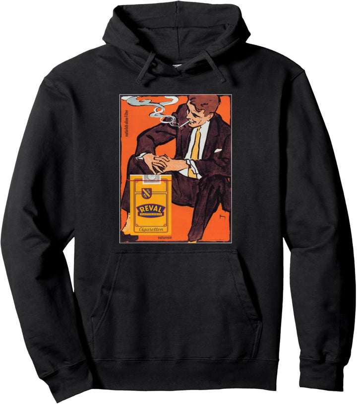 Vintage poster - Reval Zigaretten Pullover Hoodie