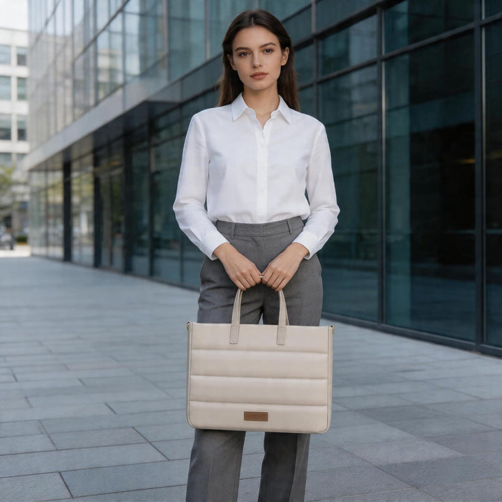 RAINYEAR 13-14 Zoll Damen Laptoptasche Aktentasche für Macbook Notebook Chromebook, Elegante Tasche