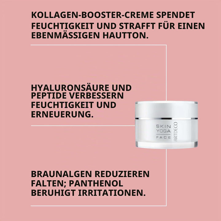 ARTDECO Collagen Booster Cream With Vitamin C - Anti-Aging Gesichtscreme für straffe Haut - 1 x 50 m