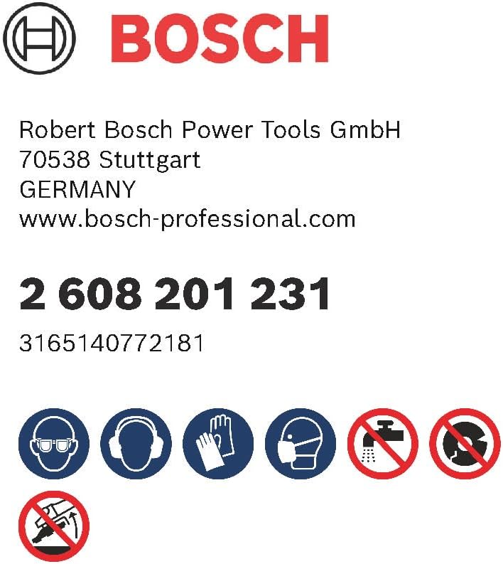 Bosch Professional 2608201231 Diamanttopfscheibe 125x22,23x5mm