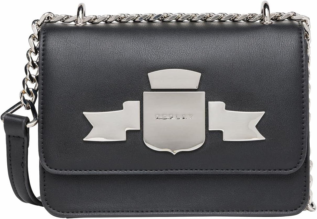 Replay Damen Fw3001 Handtasche 098 Black, 098 Black