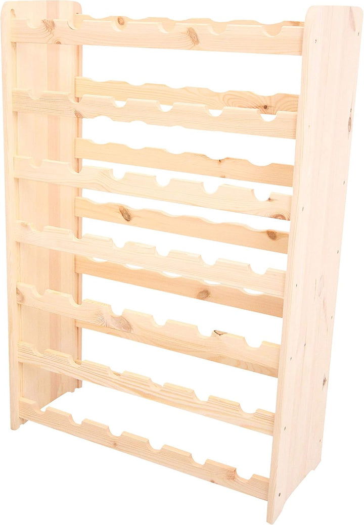Lenmar, Wählen Sie Ihre Farbe, RW-3-63, Weinregal aus Holz, 118 x 72 x 26,5 cm, für 63 Flaschen, 9 l