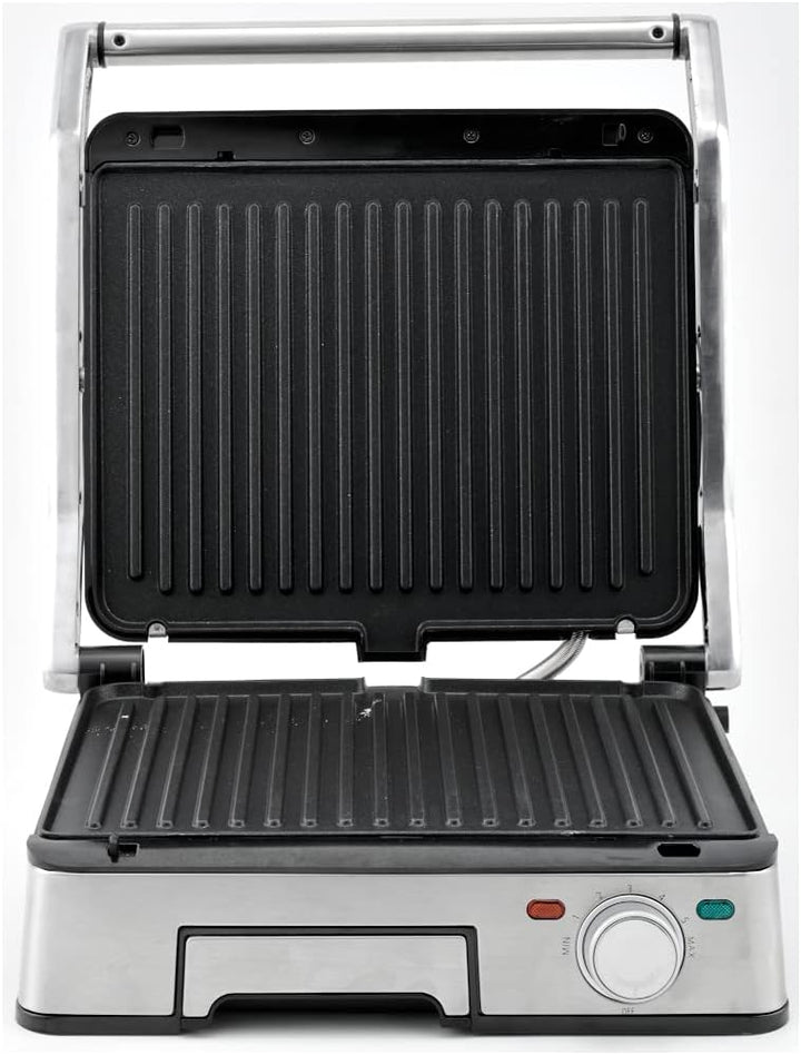 ARDES - Professionelles elektrisches Grillgerät 1800W Elektrischer Kontaktgrill für Brötchen mit 5 T