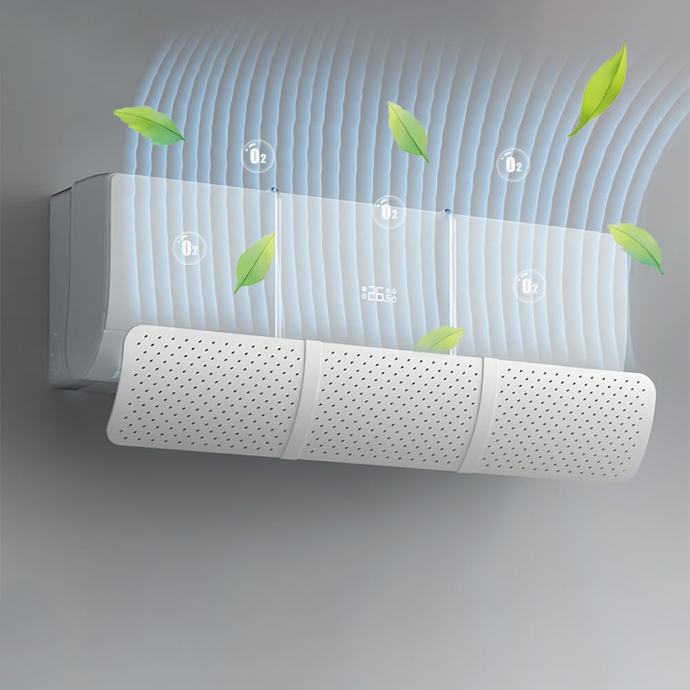 Windabweiser Klimaanlage Wind Deflektor Anti-direktes Blowing Klimaanlage Shield Cold Klimaanlage De