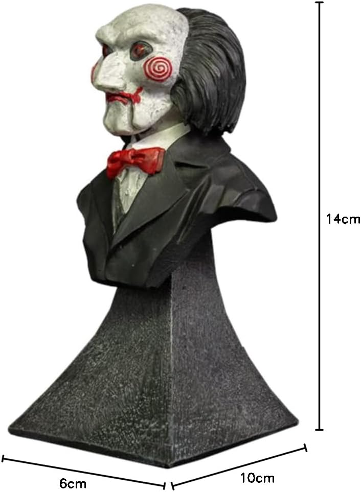 Trick Or Treat Studios Saw Mini Büste Billy schwarz/weiss/rot, handbemalt, 100% Polyresin, in Sammle