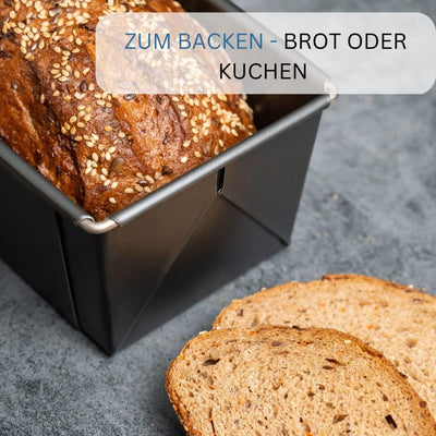 Westmark Brotbackform, ausziehbar, kaltgewalzter Stahl, Back Meister, Anthrazit, 32932270 Brot auszi