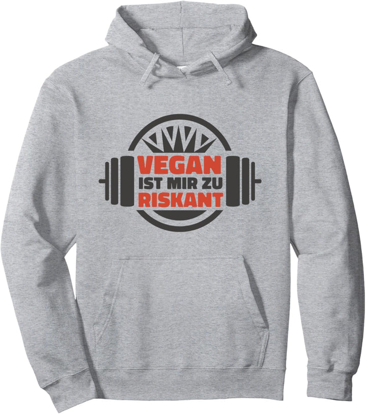 Fitness Vegan Ist Mir Zu Riskant Bodybuilding Pullover Hoodie