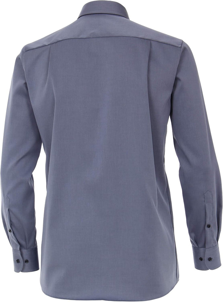 CASAMODA Businesshemd Uni Comfort Fit 38 Mittleres Dunkelblau, 38 Mittleres Dunkelblau