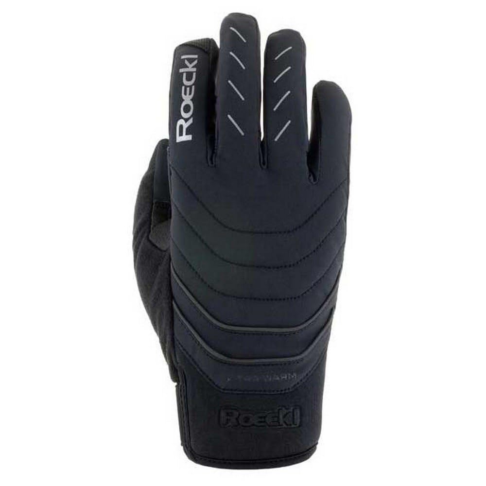 Roeckl Vandans Winter Fahrrad Handschuhe lang schwarz 2023 Schwarz 6, Schwarz 6
