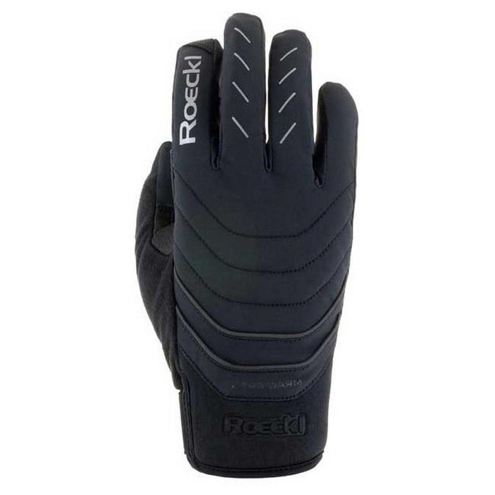 Roeckl Vandans Winter Fahrrad Handschuhe lang schwarz 2023 Schwarz 6, Schwarz 6
