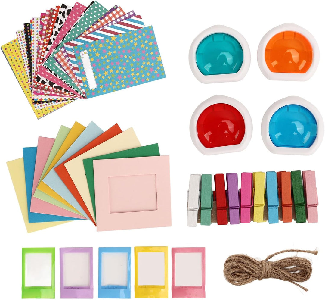 Gugxiom 12 Kamera-Zubehör-Set, Kompatibel mit Instax 12 Sofortbildkamera, Inklusive Hülle, Album, Au