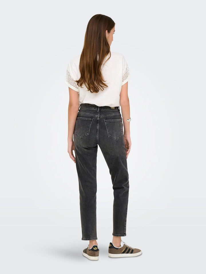 Only Damen Jeans 15259634 27W / 30L Dark Grey Denim, 27W / 30L Dark Grey Denim
