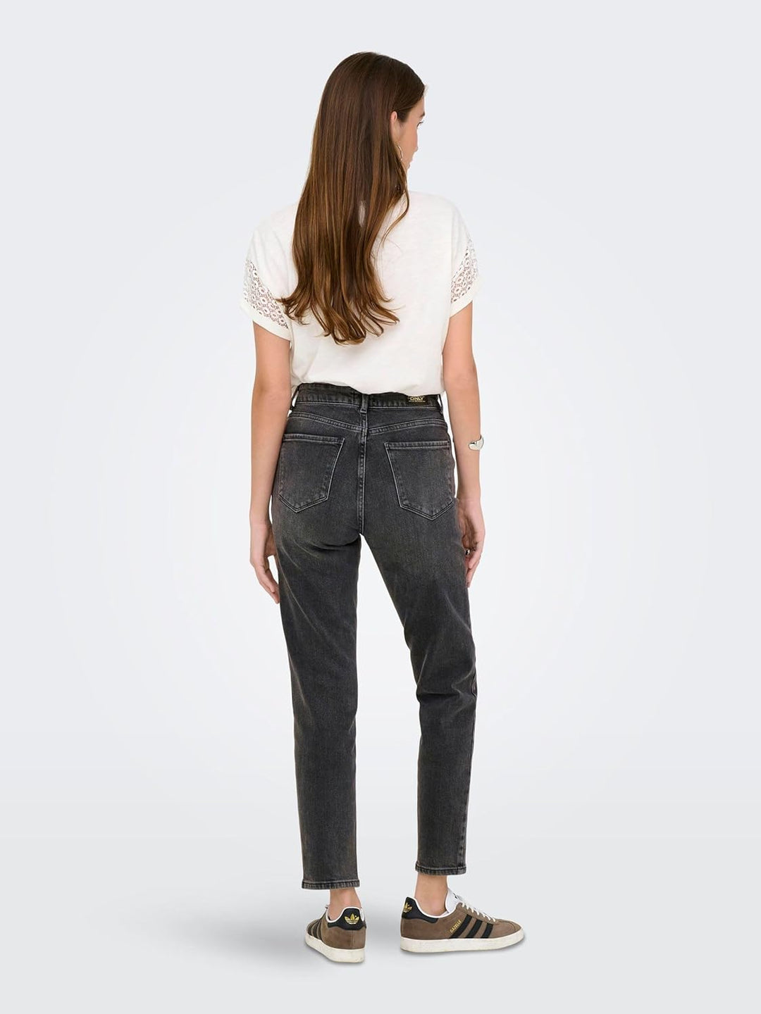 Only Damen Jeans 15259634 27W / 30L Dark Grey Denim, 27W / 30L Dark Grey Denim
